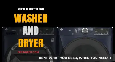 Rent-to-Own Washer and Dryer: Top Locations and Deals