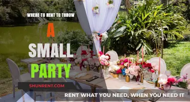 Perfect Party Venues: Top Spots to Rent for Small Celebrations