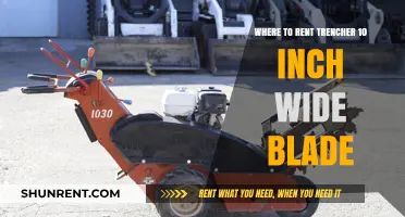 Renting a 10-Inch Trencher: Top Locations and Tips for Hire