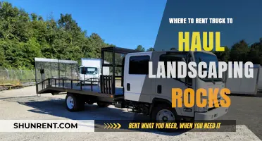 Top Truck Rental Options for Hauling Landscaping Rocks Easily
