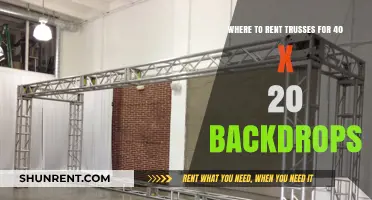 Renting Trusses for 40x20 Backdrops: Top Locations and Tips