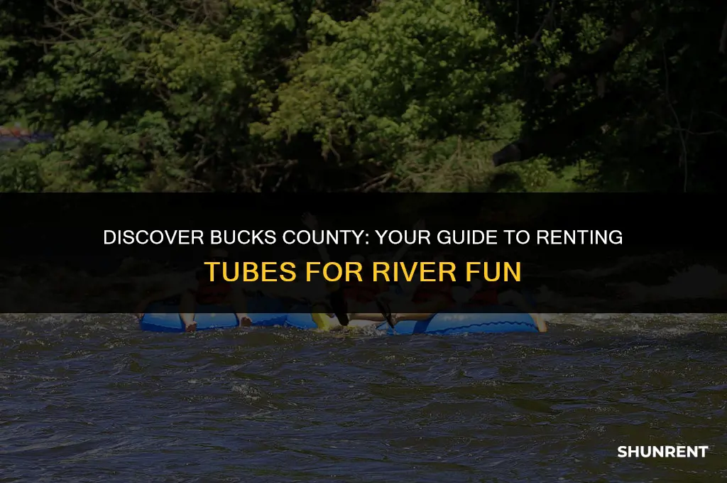 where to rent tubes in bucks county