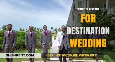 Elegant Options: Renting a Tuxedo for Your Destination Wedding