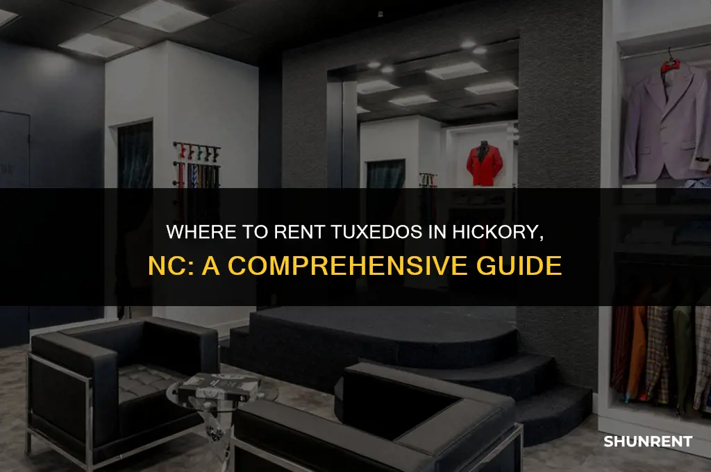 where to rent tuxedos in hickory nc