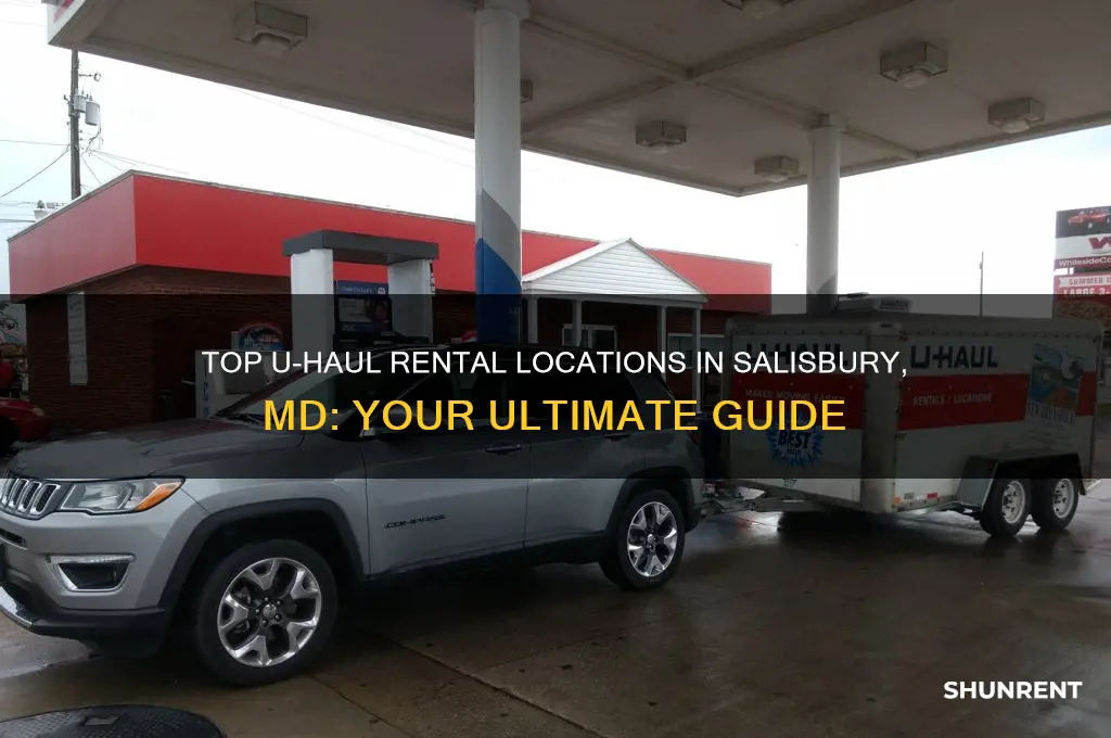 where to rent u haul in salisbury md