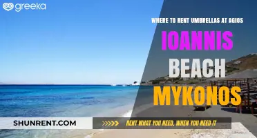 Rent Umbrellas at Agios Ioannis Beach Mykonos: Top Spots Guide