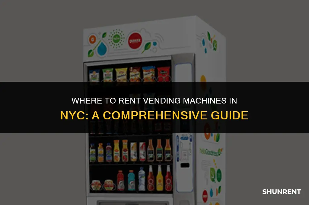 where to rent vending machines in nyc
