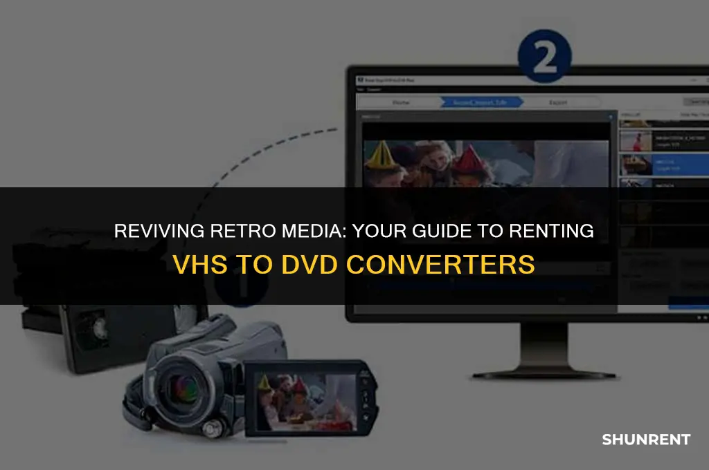 where to rent vhs to dvd converter