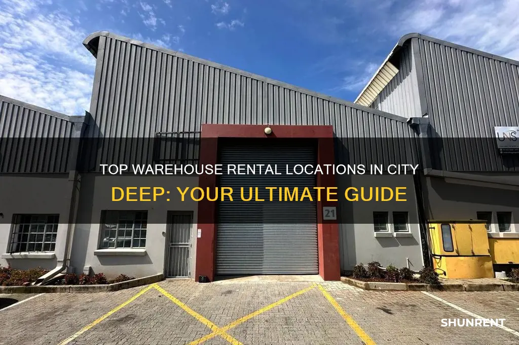 where to rent warehouse space in city deep