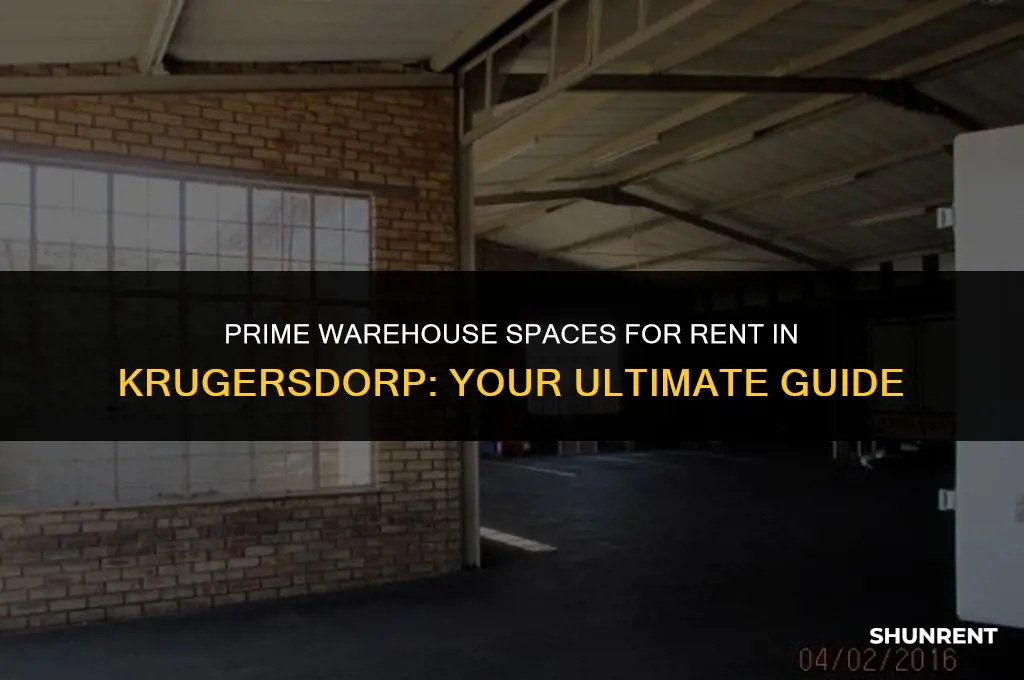 where to rent warehouse space in krugersdorp