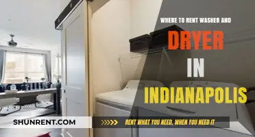 Indianapolis Washer and Dryer Rentals: Top Spots for Convenience