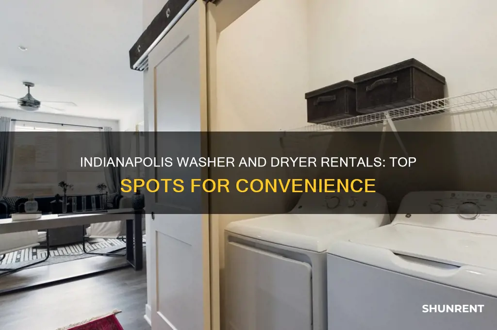 where to rent washer and dryer in indianapolis