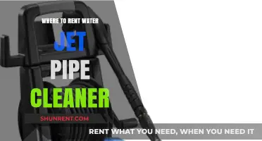 Where to Rent Water Jet Pipe Cleaner: A Comprehensive Guide