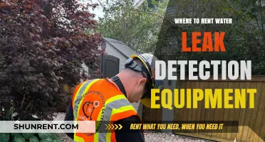 Where to Rent Water Leak Detection Equipment: A Comprehensive Guide