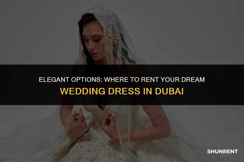 where to rent wedding dress in dubai