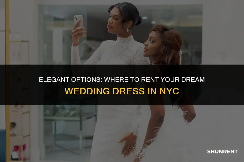 where to rent wedding dress in nyc
