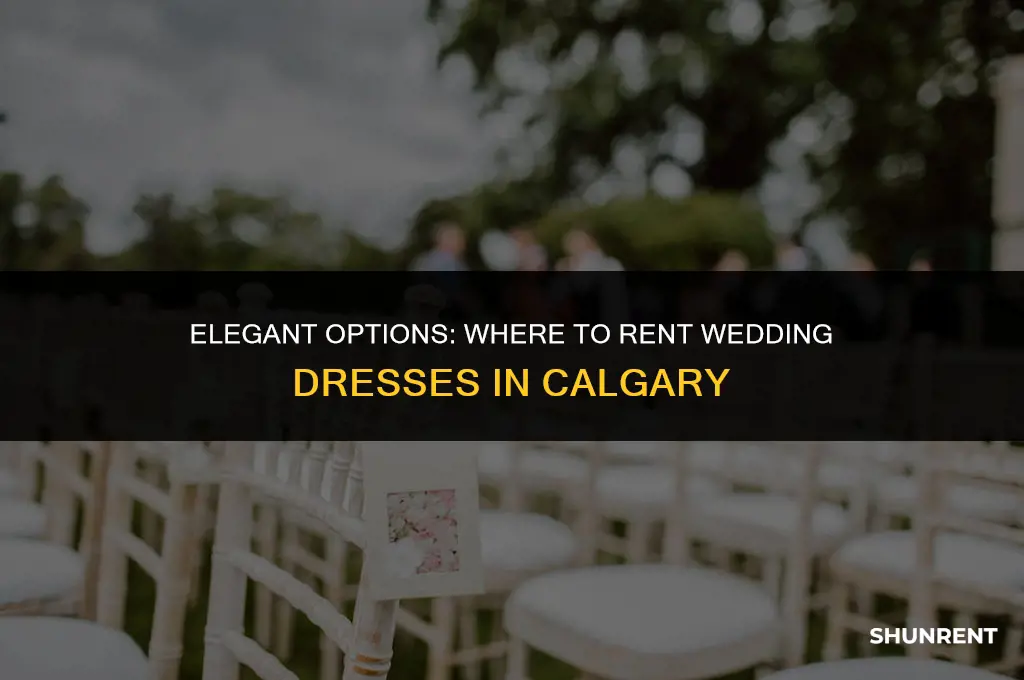 where to rent wedding dresses in calgary