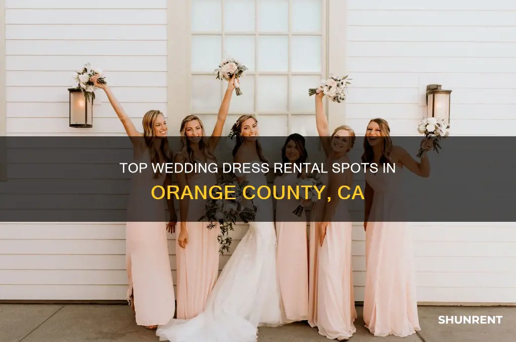 where to rent wedding dresses in orange county ca