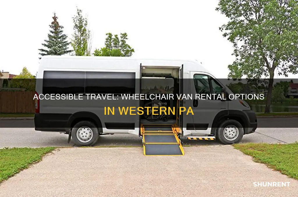 where to rent wheelchair van in western pa