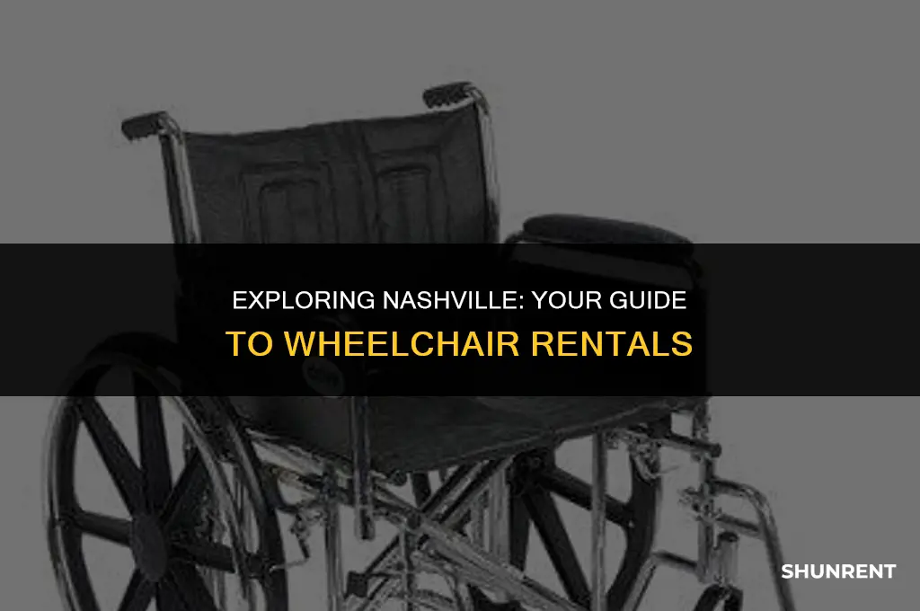 where to rent wheelchair while visiting nashville