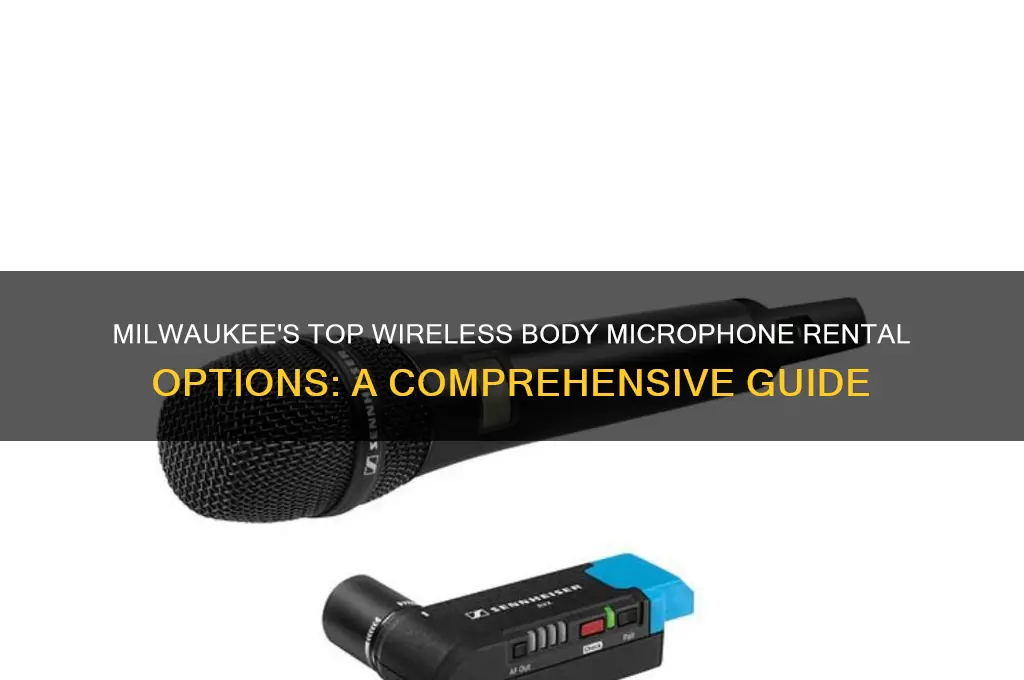 where to rent wireless body microphones in milwaukee wi