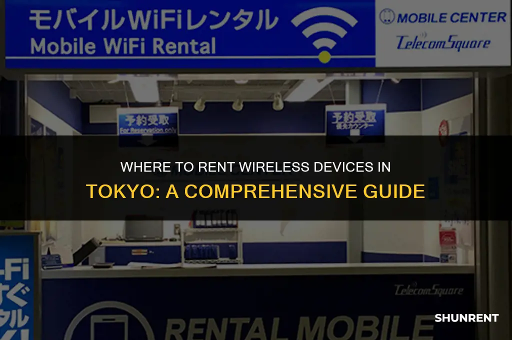 where to rent wireless device in tokyo