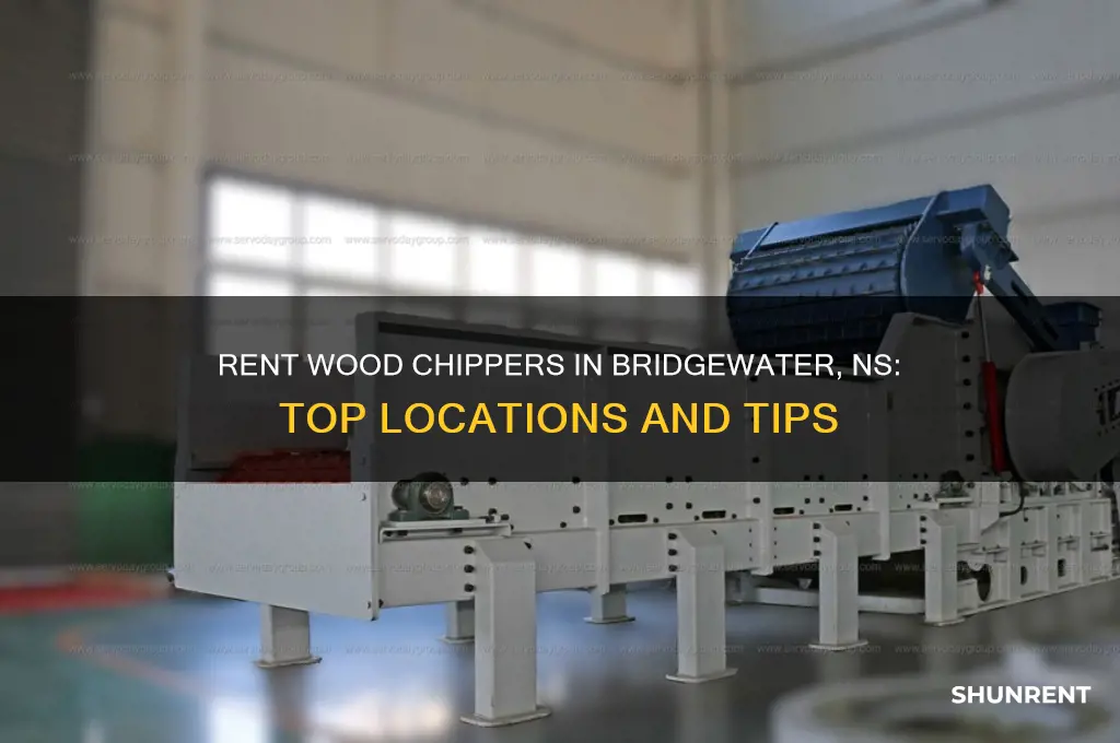 where to rent wood chippers in bridgewater ns