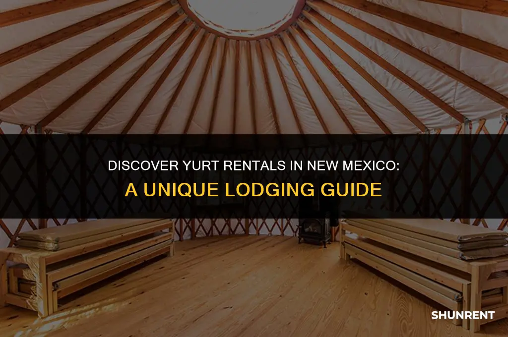 where to rent yurts in new mexico