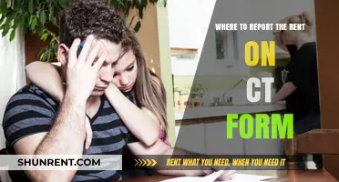 Where to Report Rent on CT Form: A Comprehensive Guide