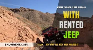 Vegas Rock Climbing Adventures: Top Spots with Rented Jeep Access
