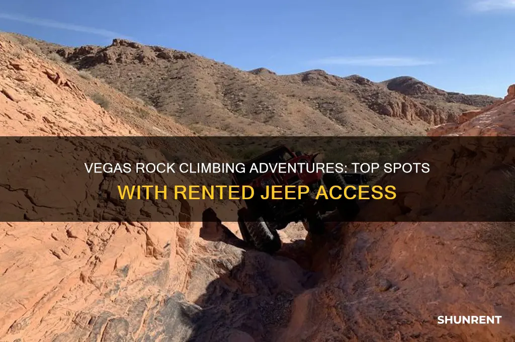 where to rock climb in vegas with rented jeep