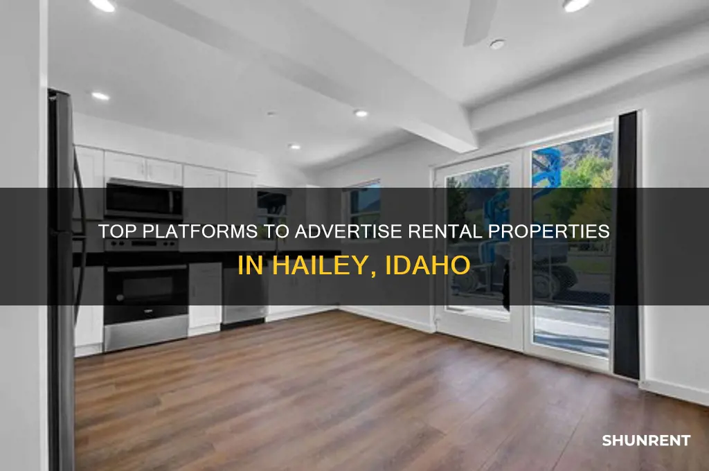 where to run ads for rent in hailey idaho