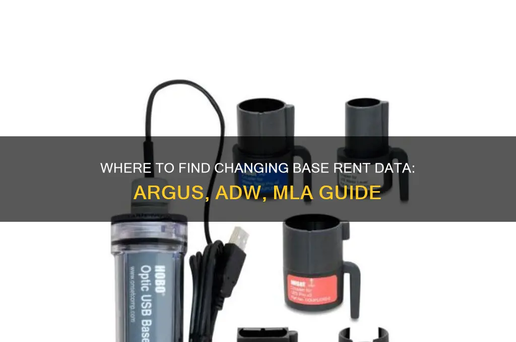 where to see changing base rent argus adw mla
