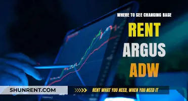 Where to Find Changing Base Rent Data in Argus ADW