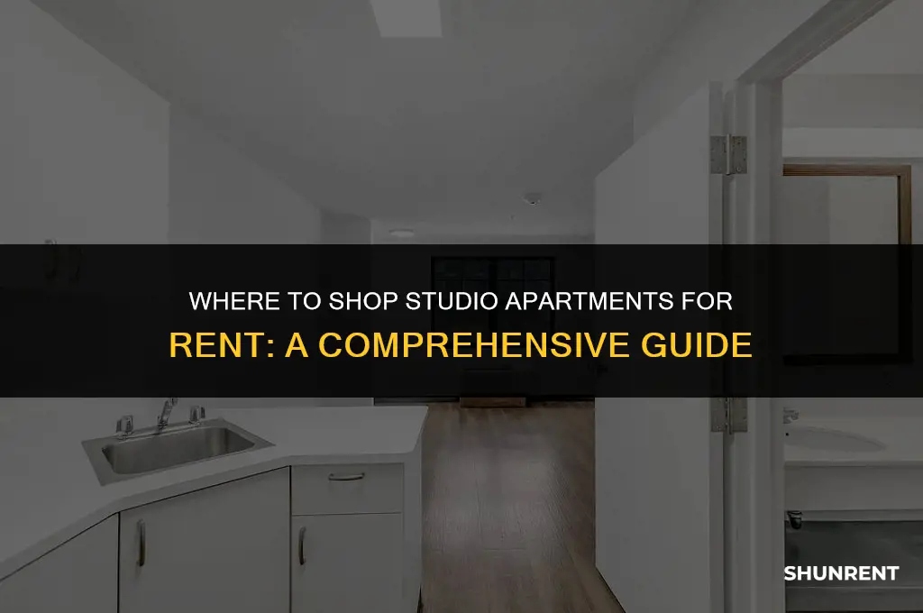 where to shop studio appartments for rent