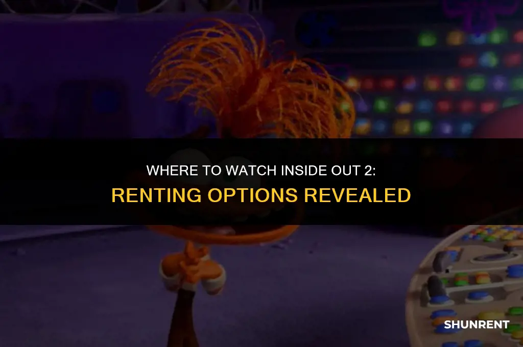 where to watch inside out 2 rent