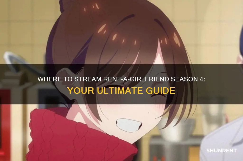 where to watch rent a girlfriend season 4