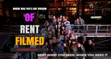 Fox's Live Rent: Unveiling the Filming Location of the Musical