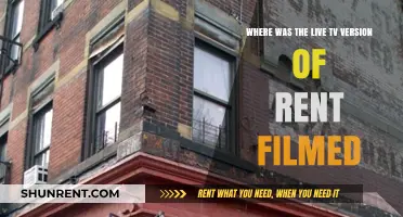 Rent Live TV: Unveiling the Filming Location of the Musical