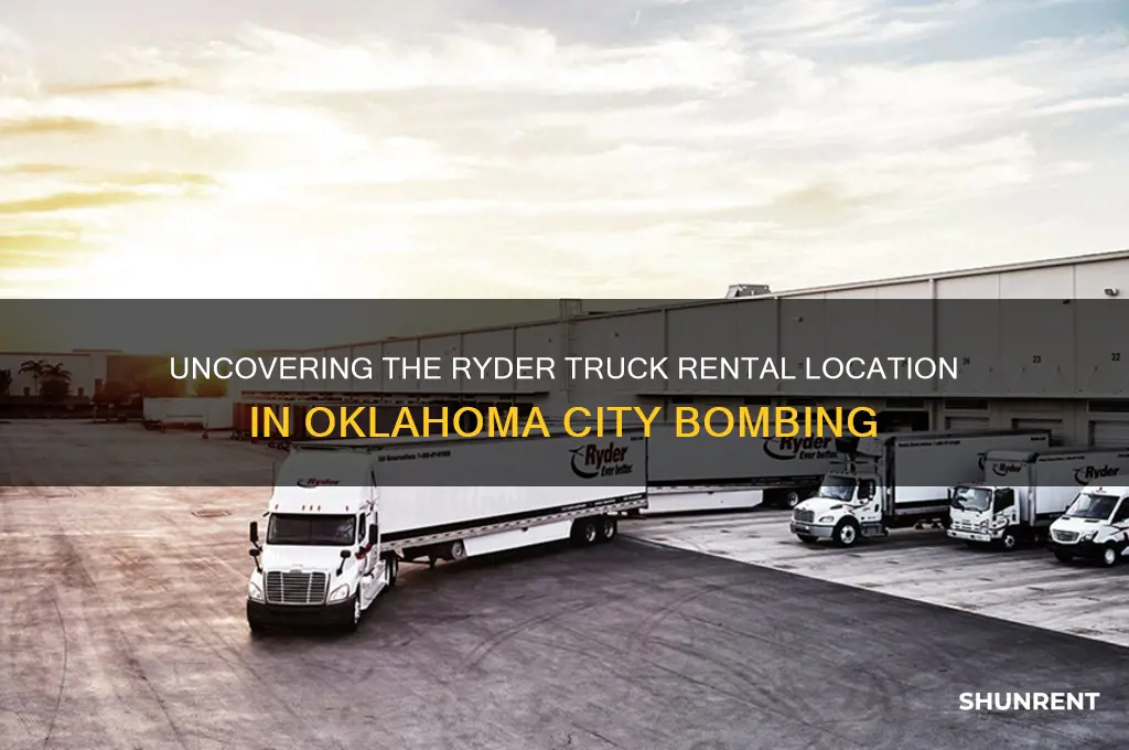 where was the ryder truck rented for oklahoma city bombing