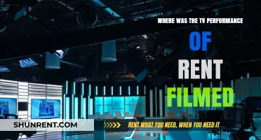 Unveiling the Filming Location of Rent's Iconic TV Performance