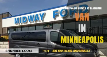 Rent a 12-Passenger Van in Minneapolis: Top Rental Options