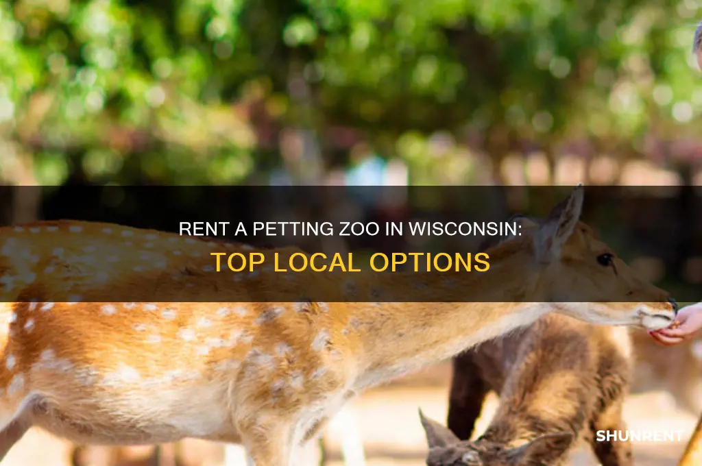 where would i rent a petting zoo from in wisconsin