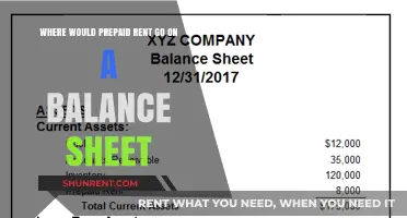 Prepaid Rent on Balance Sheet: Classification and Reporting Explained