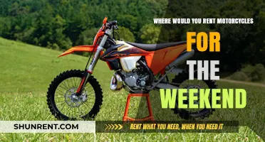 Top Weekend Motorcycle Rental Spots for Adventure Seekers