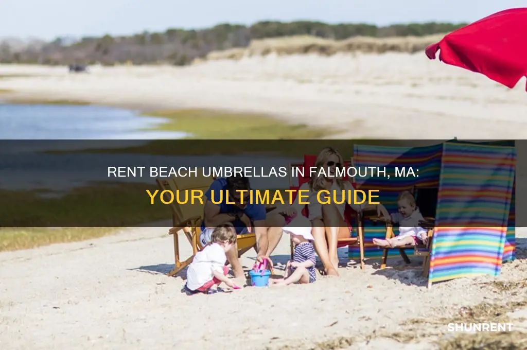 where you rent beach umbrealla in falmouth ma
