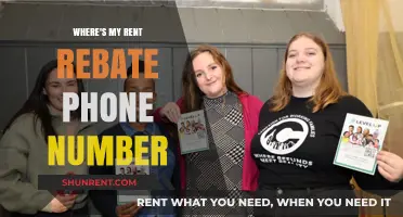 Where's My Rent Rebate? Contact Information Made Easy
