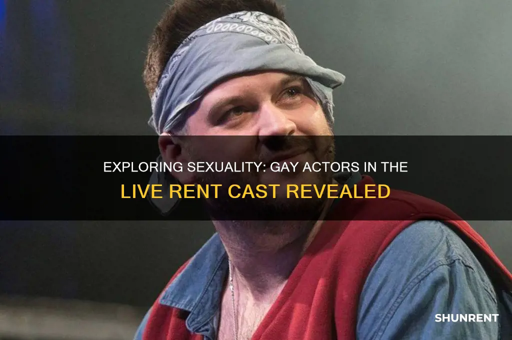 which actors in the live rent are gay
