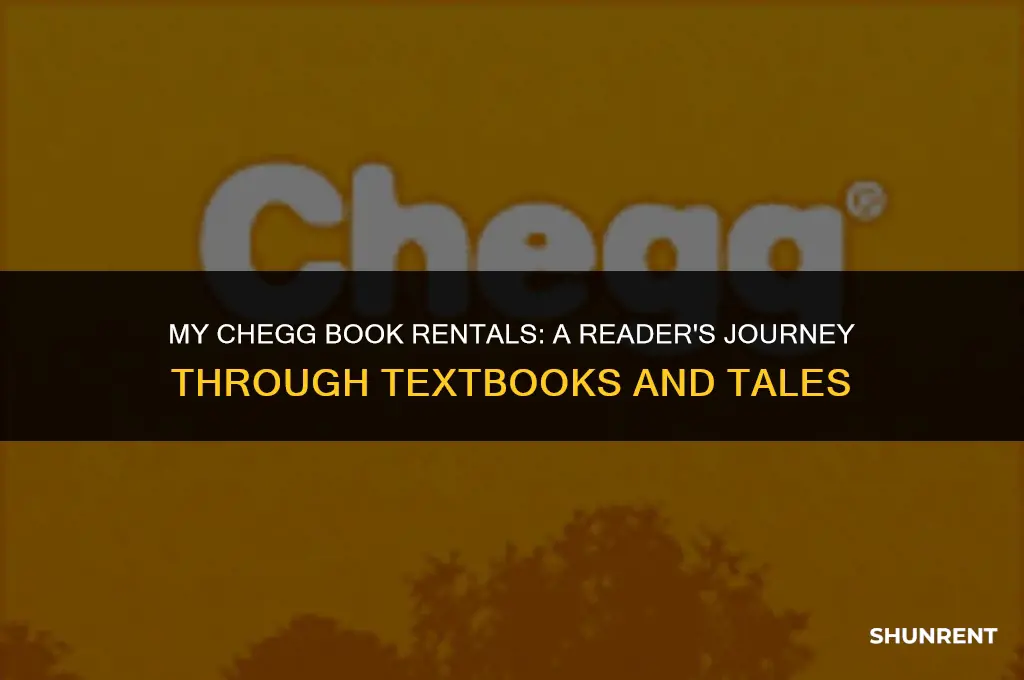 which books did i rent on chegg