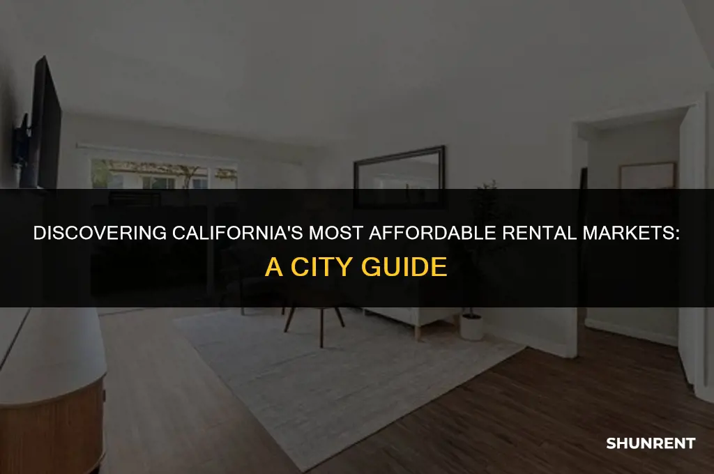 which california city has the cheapest rent